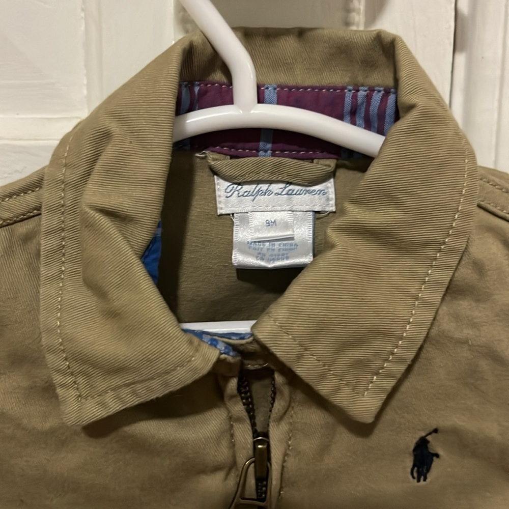 Ralph Lauren Tan Jacket 9M - Picture 3 of 5